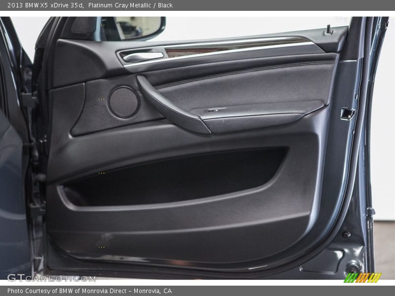 Platinum Gray Metallic / Black 2013 BMW X5 xDrive 35d
