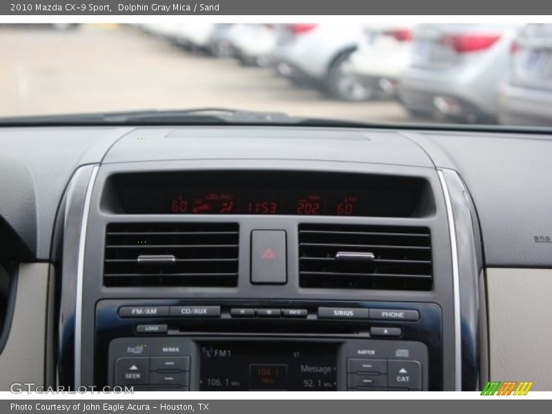 Dolphin Gray Mica / Sand 2010 Mazda CX-9 Sport