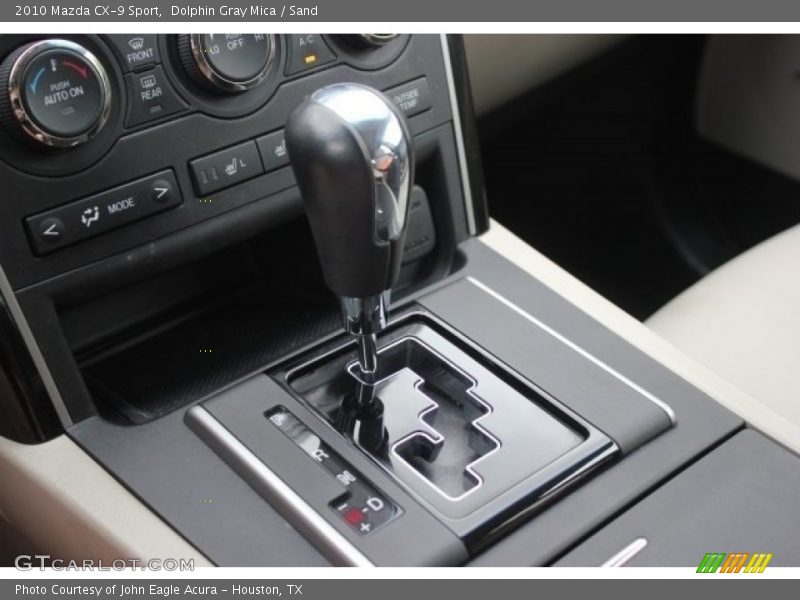 Dolphin Gray Mica / Sand 2010 Mazda CX-9 Sport