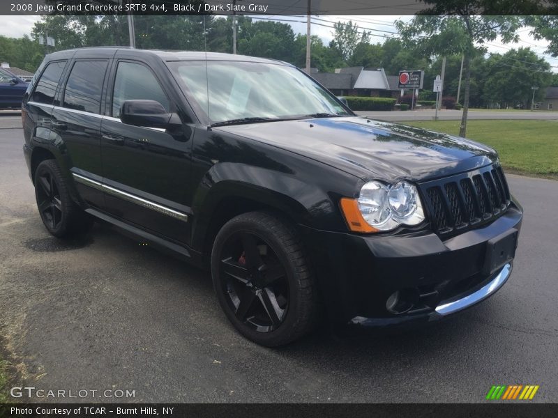 Black / Dark Slate Gray 2008 Jeep Grand Cherokee SRT8 4x4