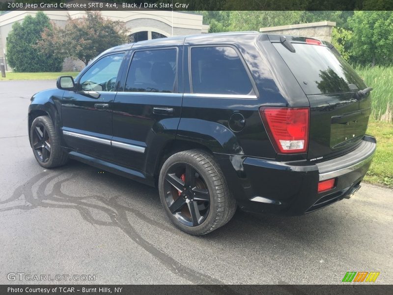 Black / Dark Slate Gray 2008 Jeep Grand Cherokee SRT8 4x4