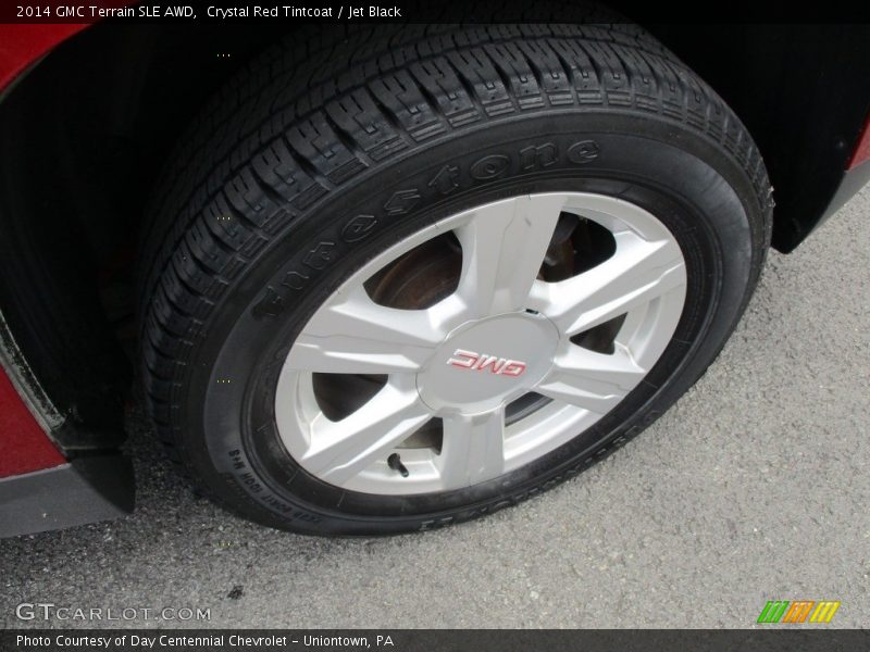 Crystal Red Tintcoat / Jet Black 2014 GMC Terrain SLE AWD