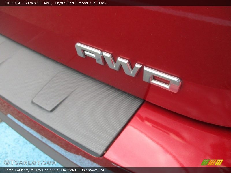 Crystal Red Tintcoat / Jet Black 2014 GMC Terrain SLE AWD