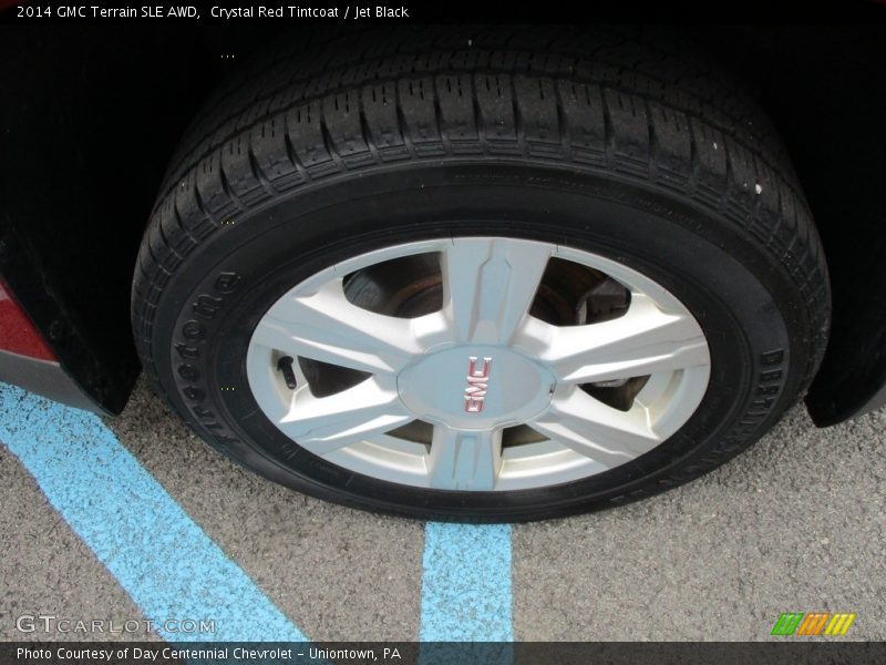 Crystal Red Tintcoat / Jet Black 2014 GMC Terrain SLE AWD
