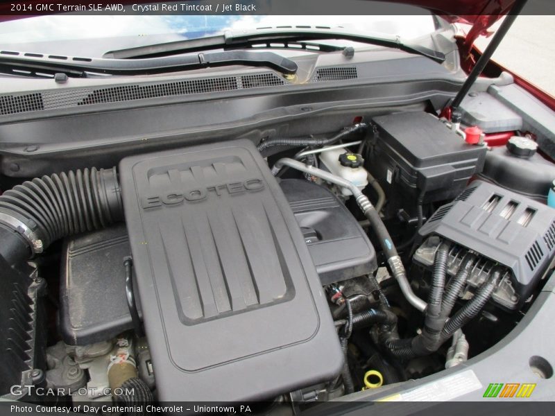 Crystal Red Tintcoat / Jet Black 2014 GMC Terrain SLE AWD