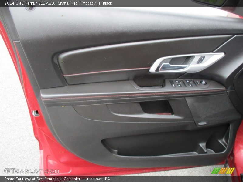 Crystal Red Tintcoat / Jet Black 2014 GMC Terrain SLE AWD