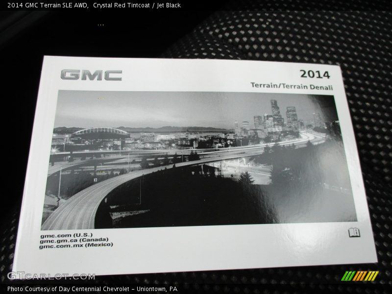 Crystal Red Tintcoat / Jet Black 2014 GMC Terrain SLE AWD
