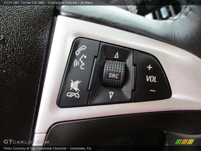 Crystal Red Tintcoat / Jet Black 2014 GMC Terrain SLE AWD