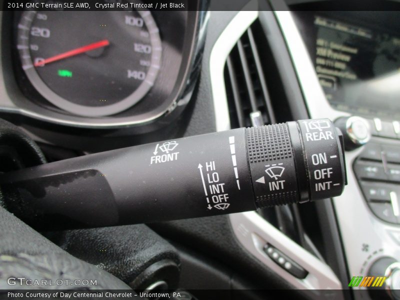 Crystal Red Tintcoat / Jet Black 2014 GMC Terrain SLE AWD