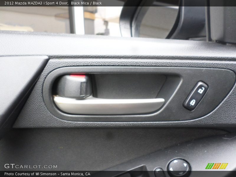 Black Mica / Black 2012 Mazda MAZDA3 i Sport 4 Door
