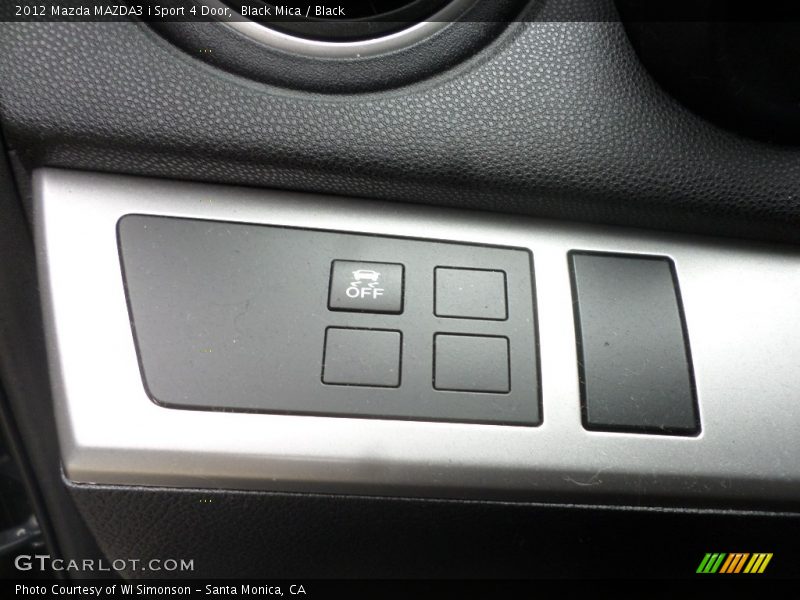 Black Mica / Black 2012 Mazda MAZDA3 i Sport 4 Door