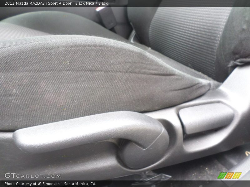Black Mica / Black 2012 Mazda MAZDA3 i Sport 4 Door