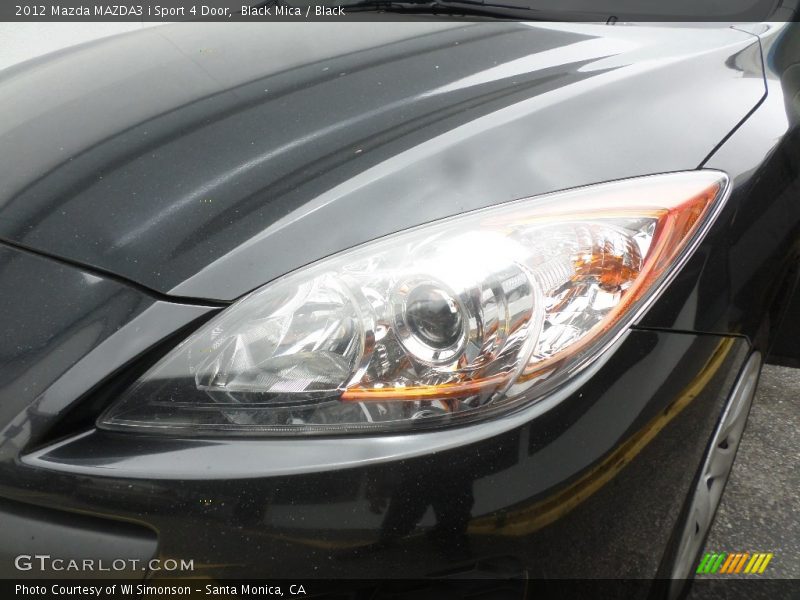 Black Mica / Black 2012 Mazda MAZDA3 i Sport 4 Door