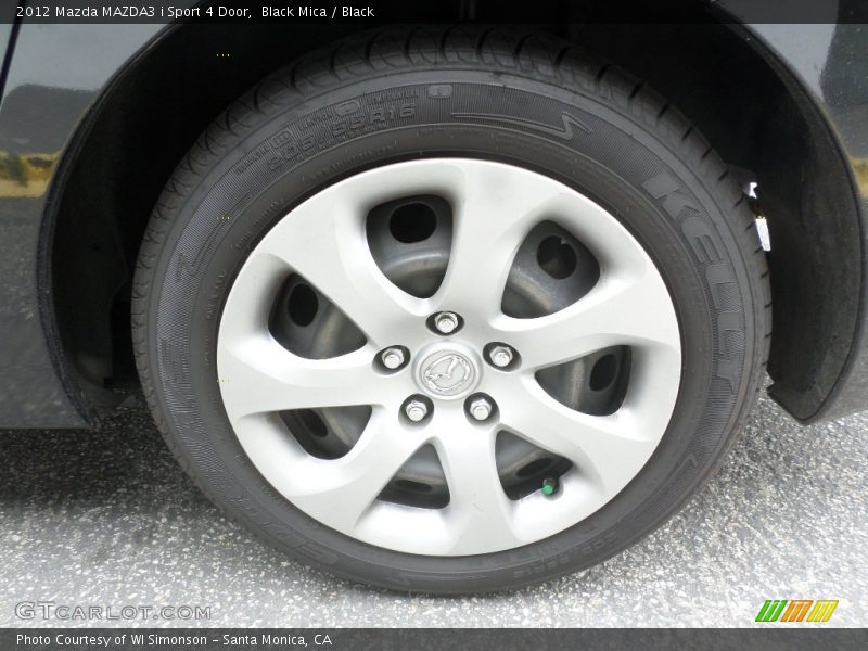 Black Mica / Black 2012 Mazda MAZDA3 i Sport 4 Door