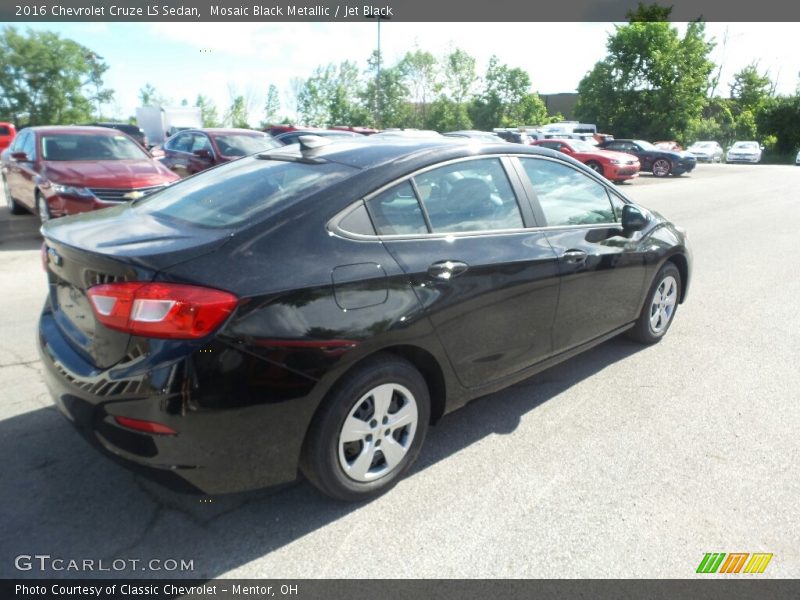 Mosaic Black Metallic / Jet Black 2016 Chevrolet Cruze LS Sedan