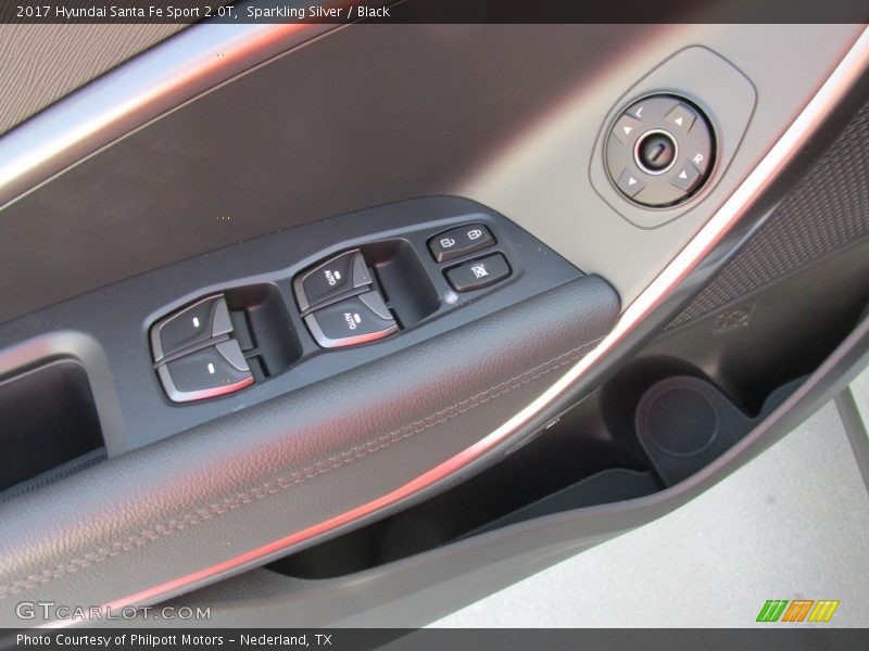 Controls of 2017 Santa Fe Sport 2.0T