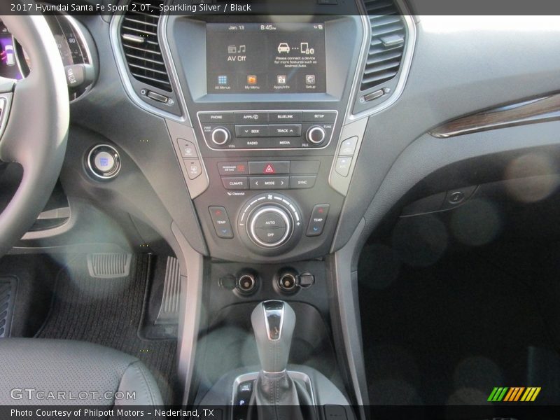 Controls of 2017 Santa Fe Sport 2.0T