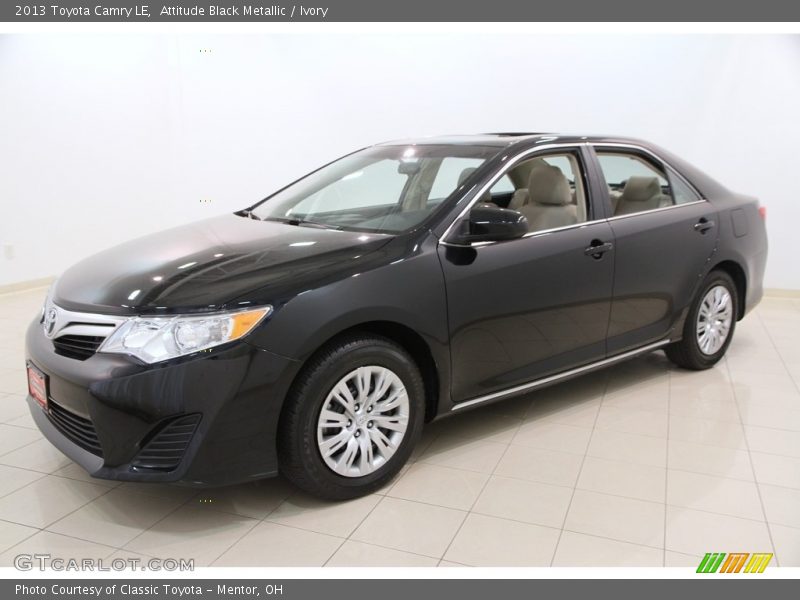 Attitude Black Metallic / Ivory 2013 Toyota Camry LE