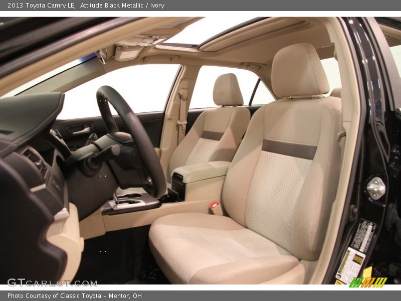 Attitude Black Metallic / Ivory 2013 Toyota Camry LE