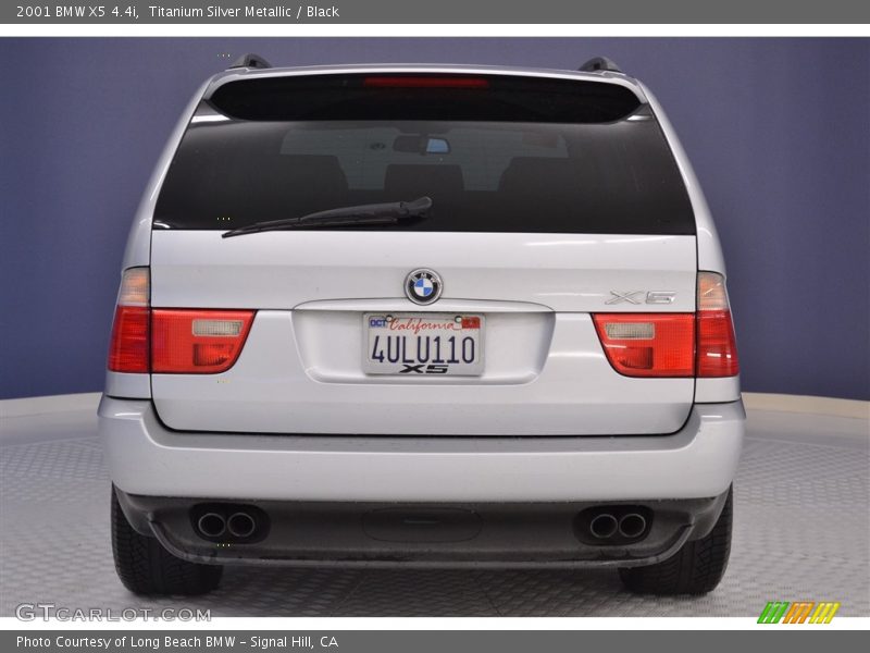 Titanium Silver Metallic / Black 2001 BMW X5 4.4i