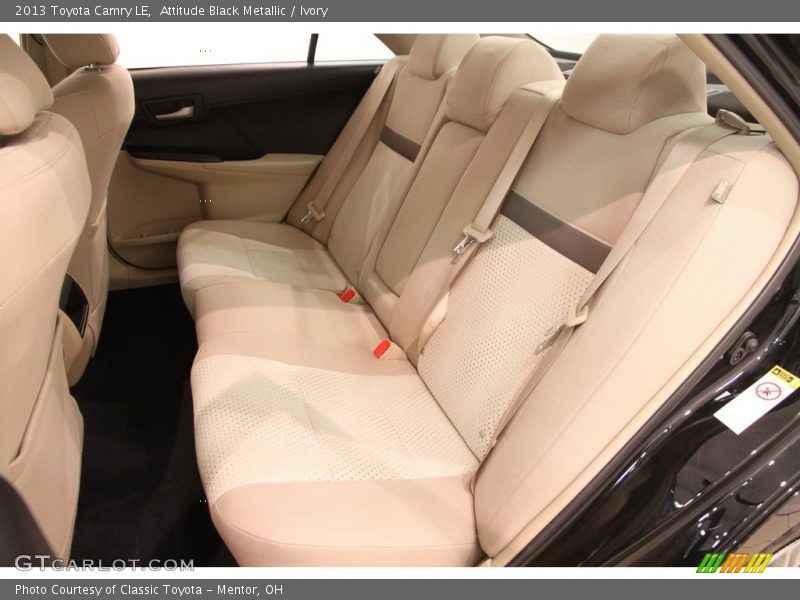 Attitude Black Metallic / Ivory 2013 Toyota Camry LE
