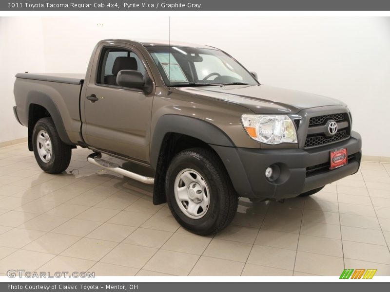 Pyrite Mica / Graphite Gray 2011 Toyota Tacoma Regular Cab 4x4