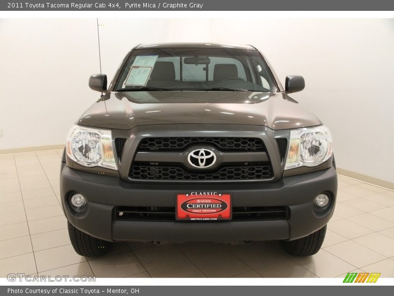 Pyrite Mica / Graphite Gray 2011 Toyota Tacoma Regular Cab 4x4