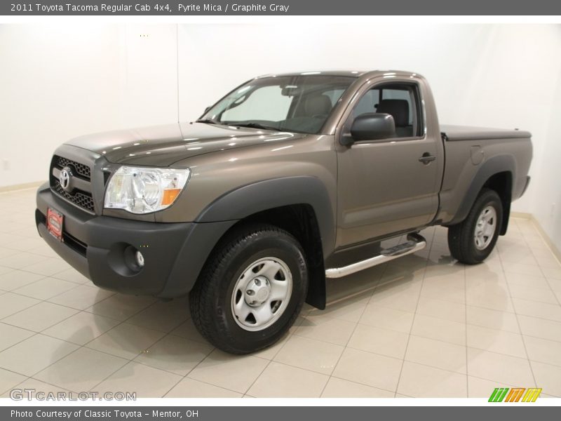 Pyrite Mica / Graphite Gray 2011 Toyota Tacoma Regular Cab 4x4