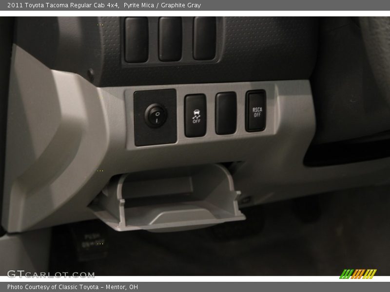 Pyrite Mica / Graphite Gray 2011 Toyota Tacoma Regular Cab 4x4