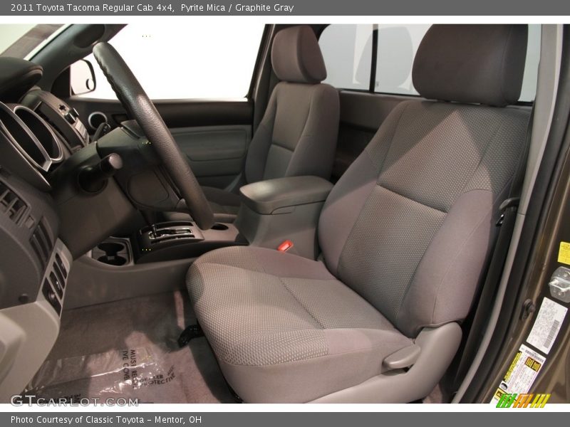 Pyrite Mica / Graphite Gray 2011 Toyota Tacoma Regular Cab 4x4