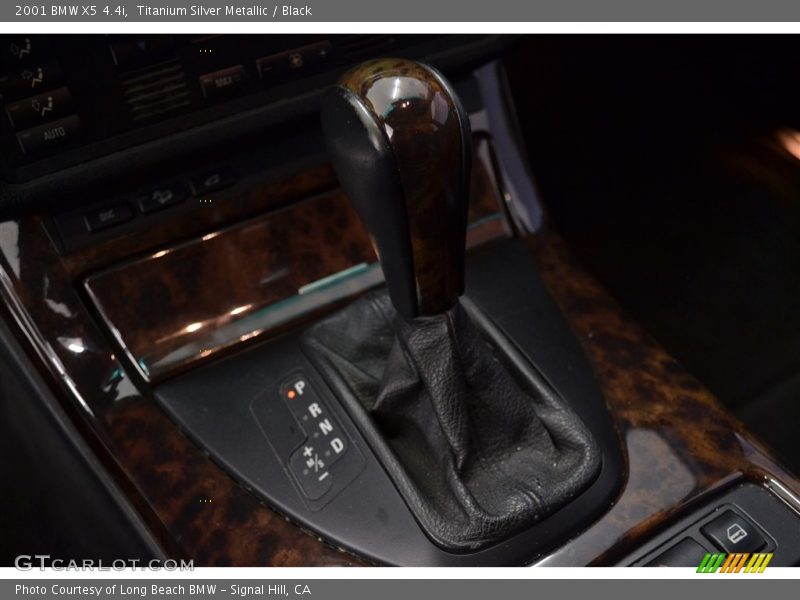 Titanium Silver Metallic / Black 2001 BMW X5 4.4i