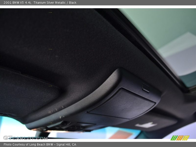 Titanium Silver Metallic / Black 2001 BMW X5 4.4i