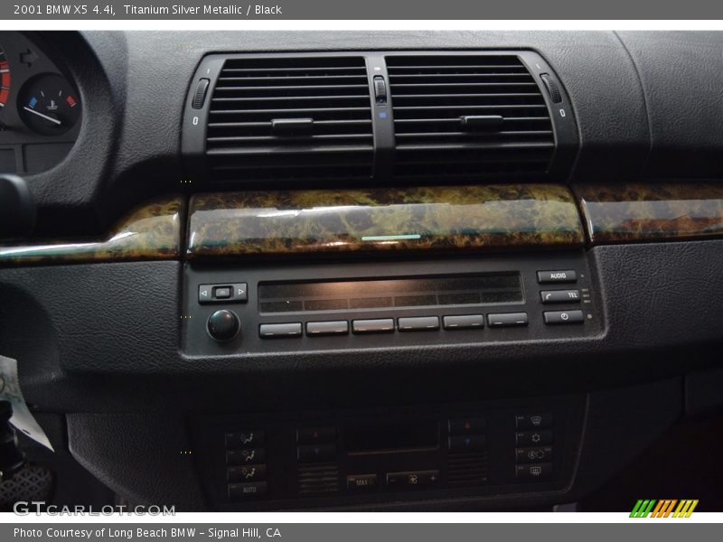 Titanium Silver Metallic / Black 2001 BMW X5 4.4i