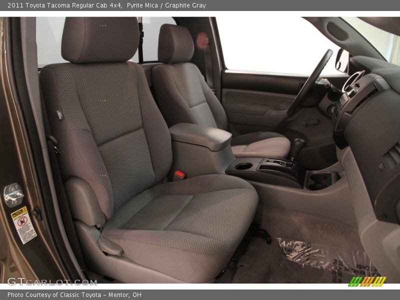 Pyrite Mica / Graphite Gray 2011 Toyota Tacoma Regular Cab 4x4