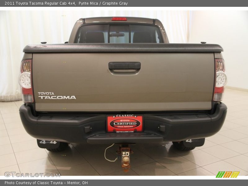 Pyrite Mica / Graphite Gray 2011 Toyota Tacoma Regular Cab 4x4