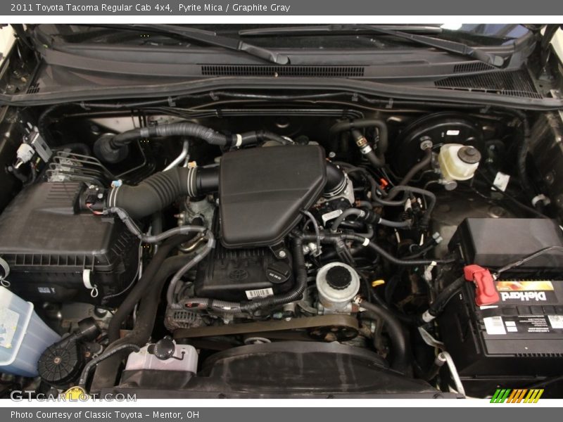 Pyrite Mica / Graphite Gray 2011 Toyota Tacoma Regular Cab 4x4