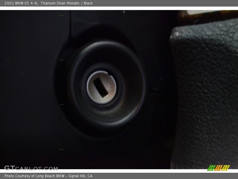 Titanium Silver Metallic / Black 2001 BMW X5 4.4i