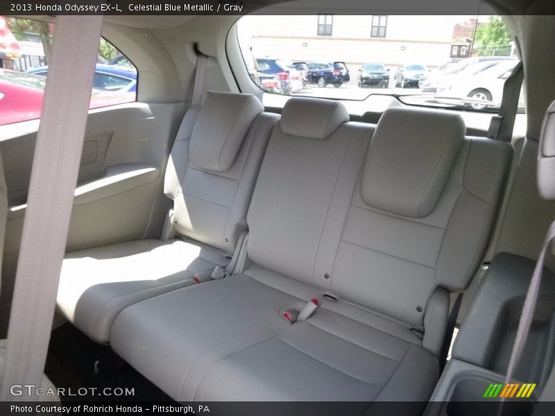 Celestial Blue Metallic / Gray 2013 Honda Odyssey EX-L