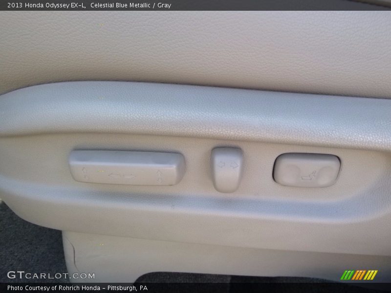 Celestial Blue Metallic / Gray 2013 Honda Odyssey EX-L