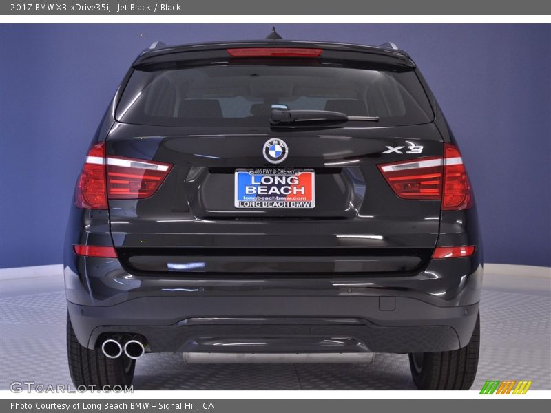 Jet Black / Black 2017 BMW X3 xDrive35i