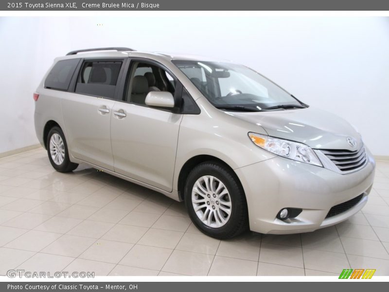 Creme Brulee Mica / Bisque 2015 Toyota Sienna XLE