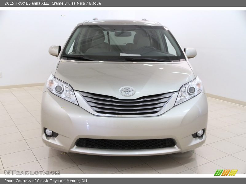 Creme Brulee Mica / Bisque 2015 Toyota Sienna XLE