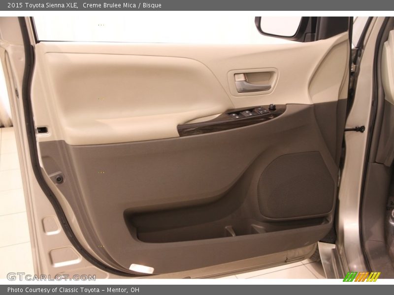 Creme Brulee Mica / Bisque 2015 Toyota Sienna XLE