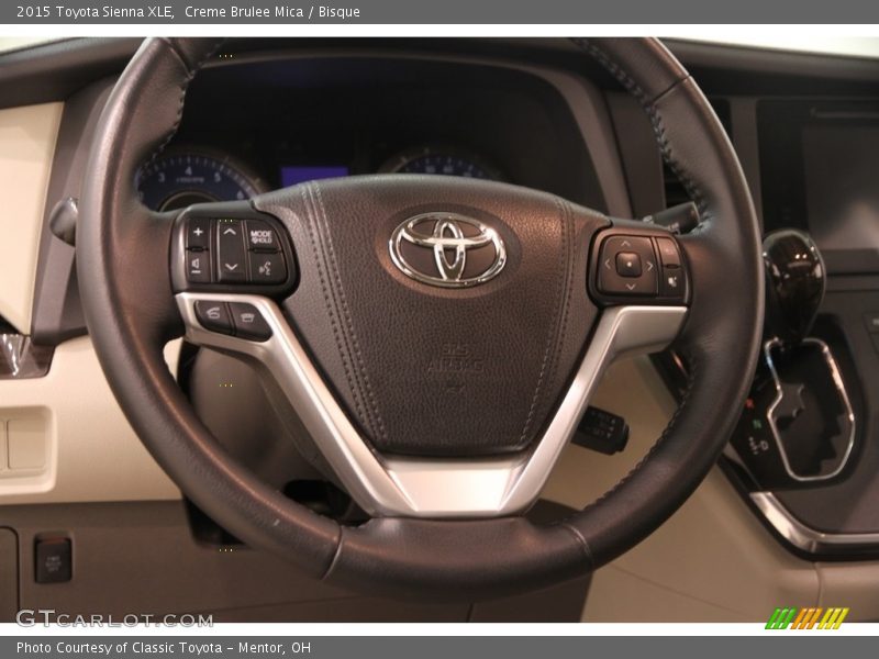 Creme Brulee Mica / Bisque 2015 Toyota Sienna XLE