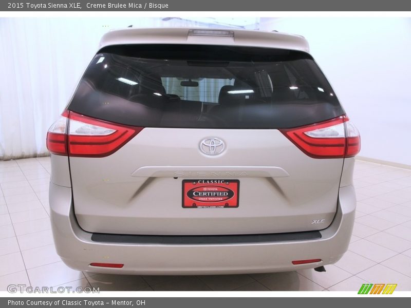 Creme Brulee Mica / Bisque 2015 Toyota Sienna XLE