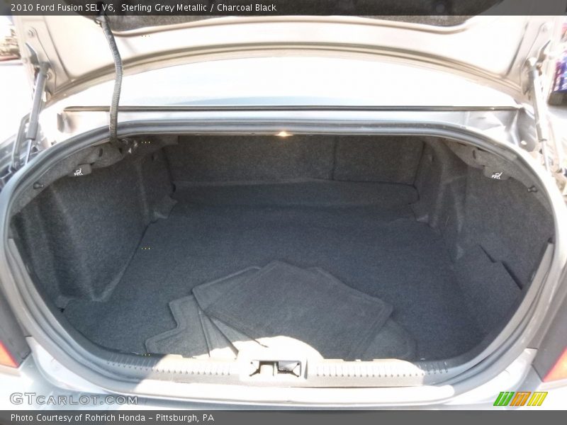 Sterling Grey Metallic / Charcoal Black 2010 Ford Fusion SEL V6