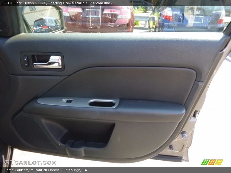 Sterling Grey Metallic / Charcoal Black 2010 Ford Fusion SEL V6
