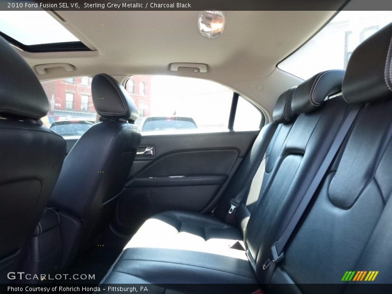 Sterling Grey Metallic / Charcoal Black 2010 Ford Fusion SEL V6