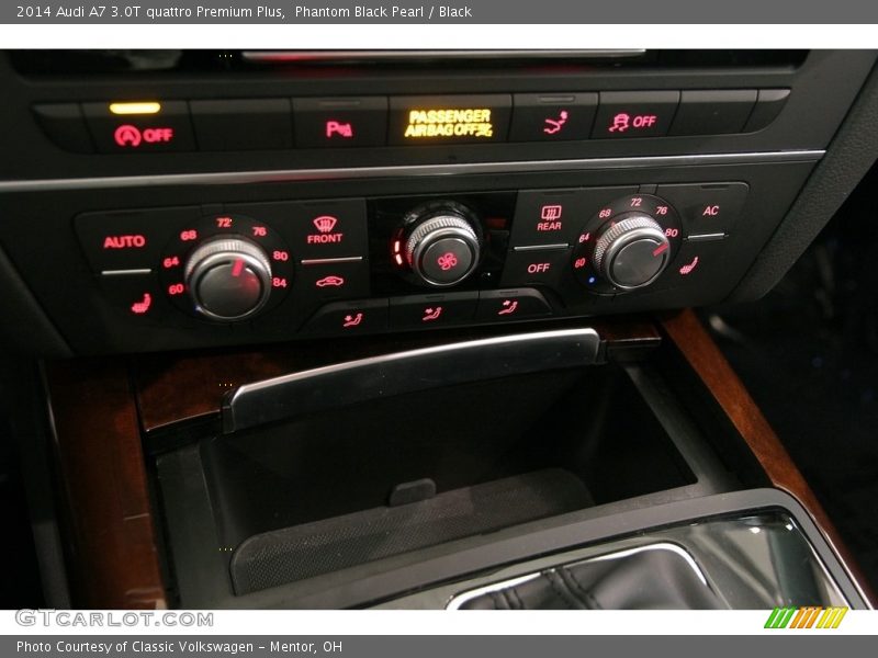 Phantom Black Pearl / Black 2014 Audi A7 3.0T quattro Premium Plus