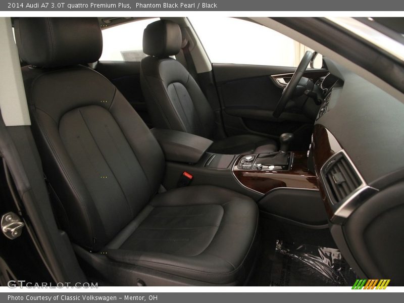Phantom Black Pearl / Black 2014 Audi A7 3.0T quattro Premium Plus